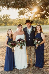 Wedding family photo