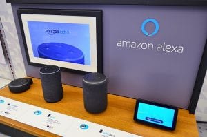 amazon alexa stock photo